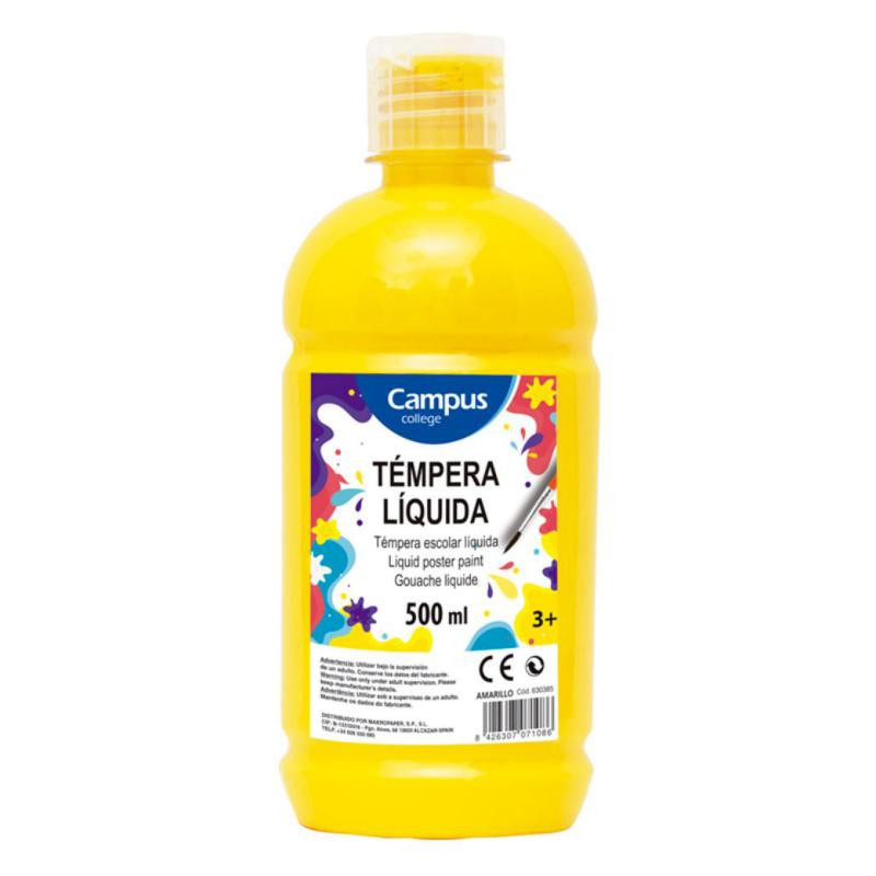 TÃ©mpera Campus College 500 ml Amarillo