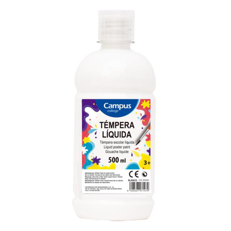 TÃ©mpera Campus College 500 ml Blanco