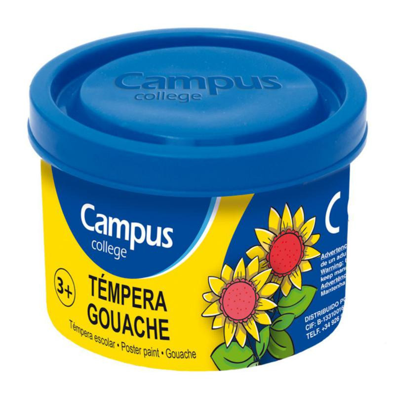 TÃ©mpera Campus College 40 ml Azul Marino