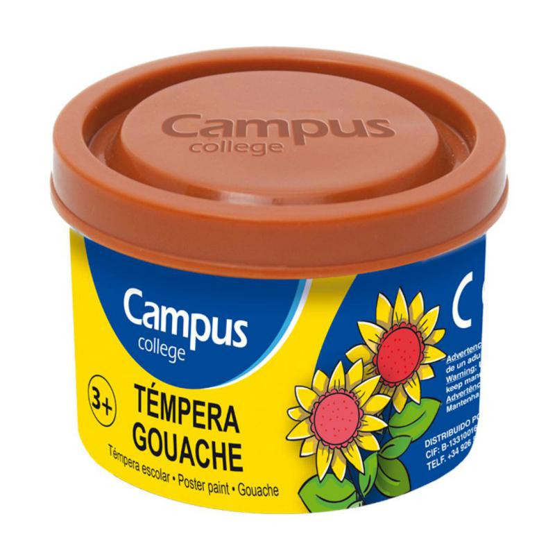 TÃ©mpera Campus College 40 ml MarrÃ³n