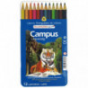 LÃ¡pices de Colores Campus University Acuarelable 12 Colores