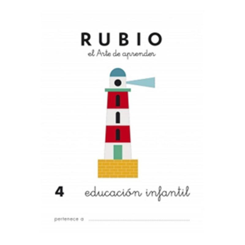 Cuaderno Rubio EducaciÃ³n Infantil 4 A5