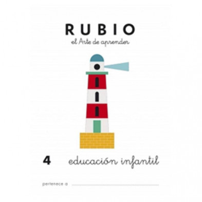 Cuaderno Rubio EducaciÃ³n Infantil 4 A5