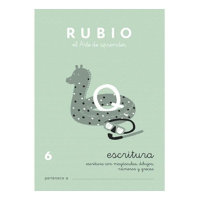 Cuaderno Rubio Escritura 6 A5