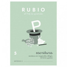 Cuaderno Rubio Escritura 5 A5