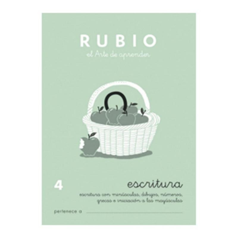 Cuaderno Rubio Escritura 4 A5