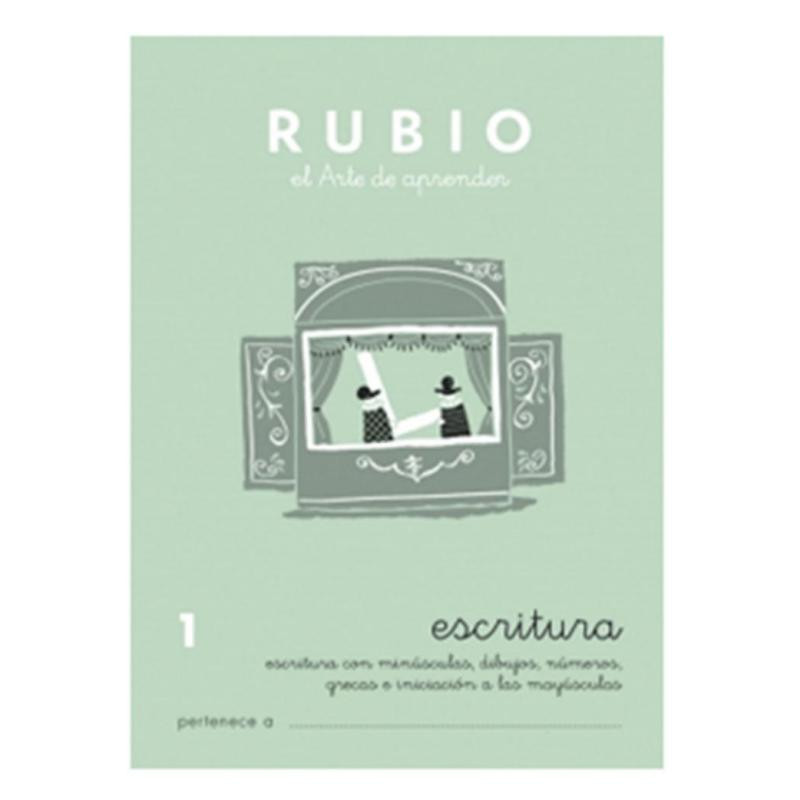 Cuaderno Rubio Escritura 1 A5