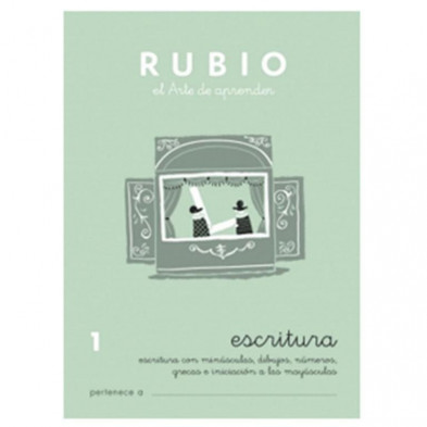 Cuaderno Rubio Escritura 1 A5