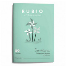 Cuaderno Rubio Escritura 09 A5