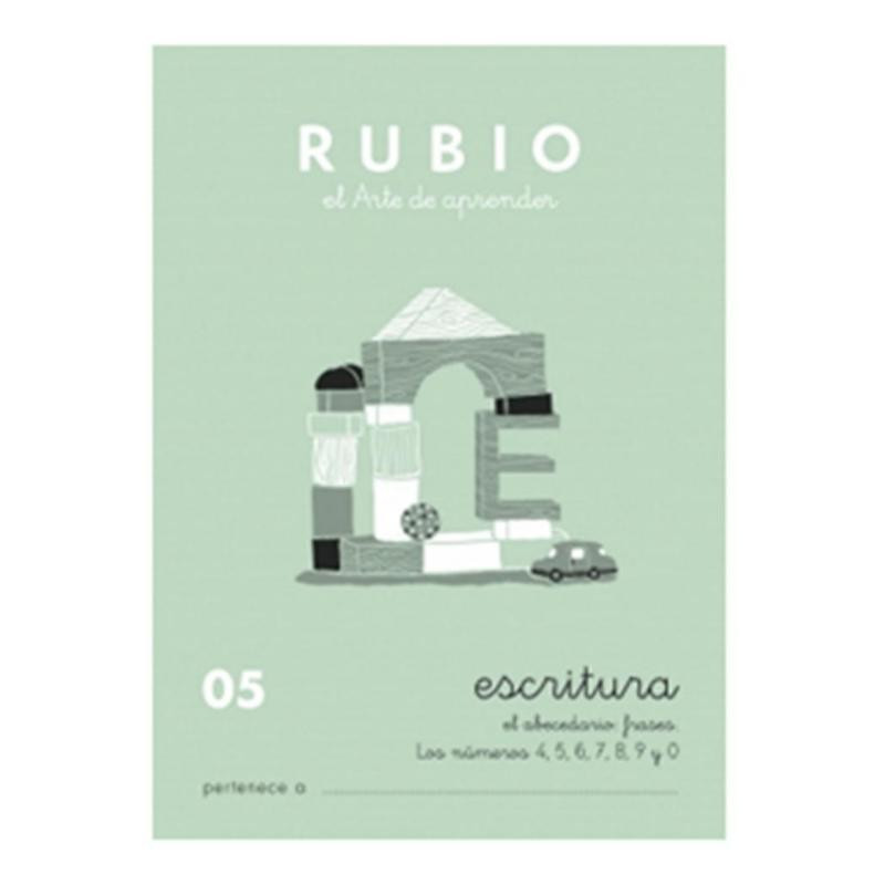 Cuaderno Rubio Escritura 05 A5