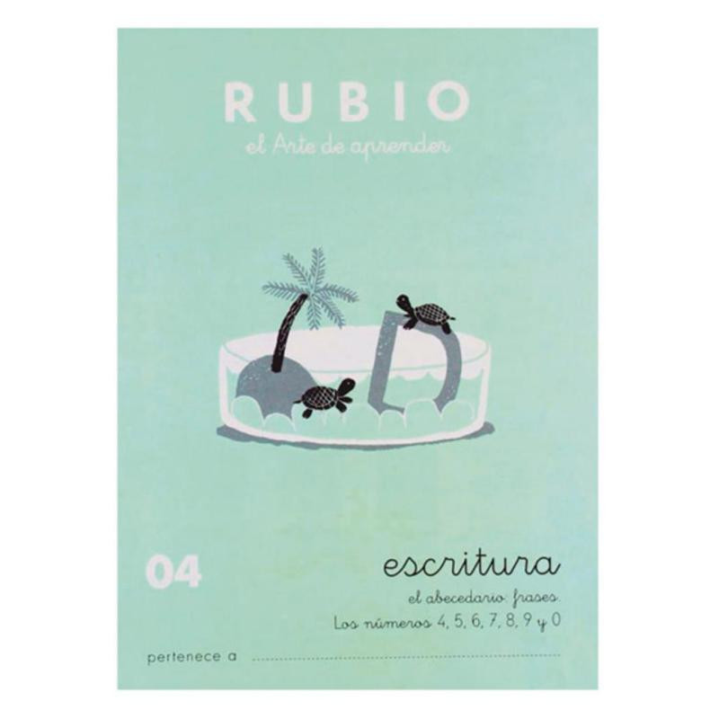 Cuaderno Rubio Escritura 04 A5