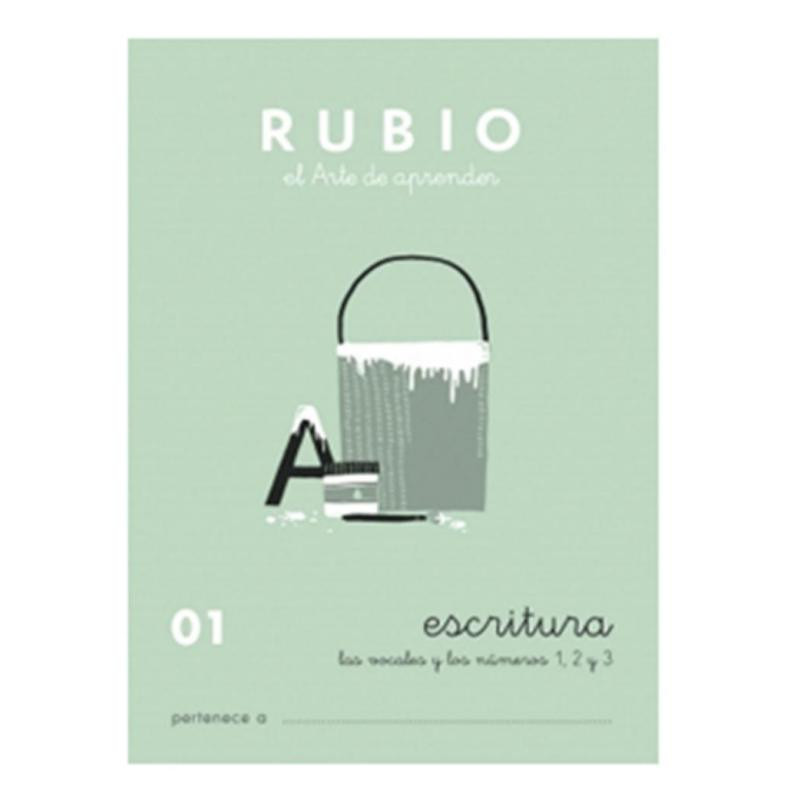 Cuaderno Rubio Escritura 01 A5