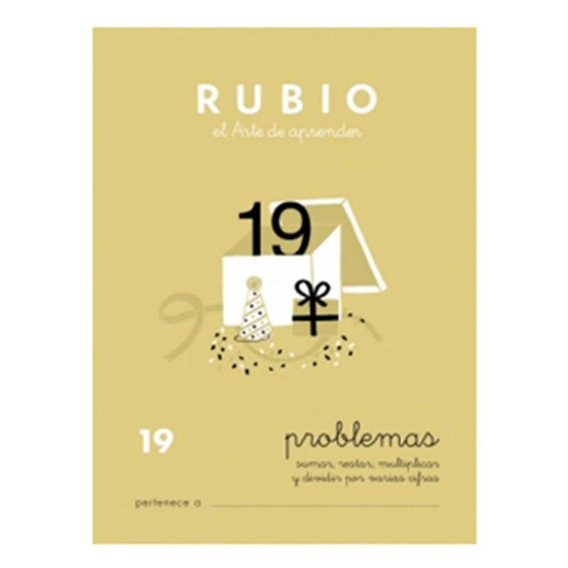 Cuaderno Rubio Problemas 19 A5