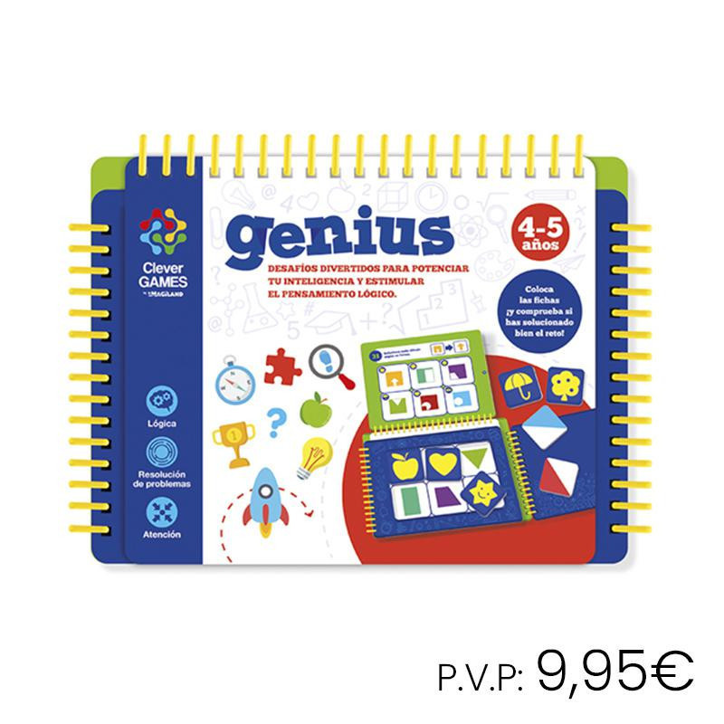 Juego Educativo Imagiland Genius 4-5 aÃ±os