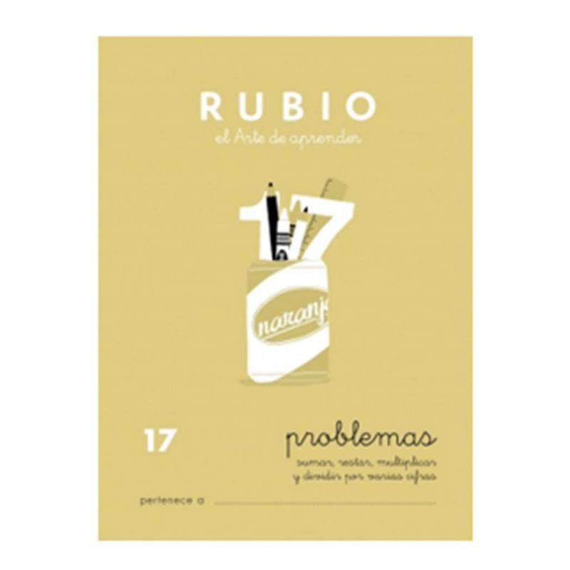 Cuaderno Rubio Problemas 17 A5