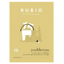 Cuaderno Rubio Problemas 15 A5