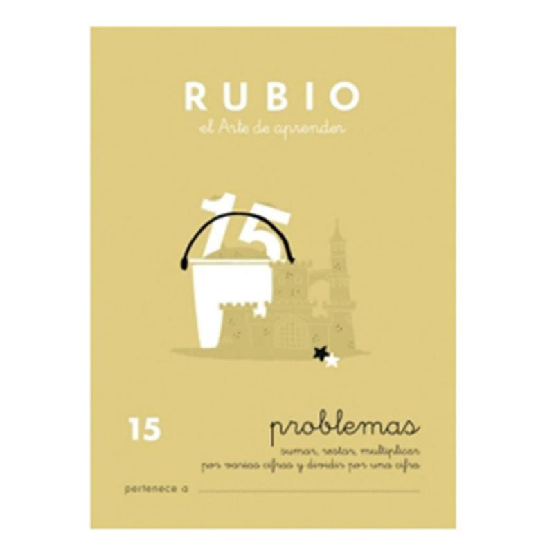 Cuaderno Rubio Problemas 15 A5