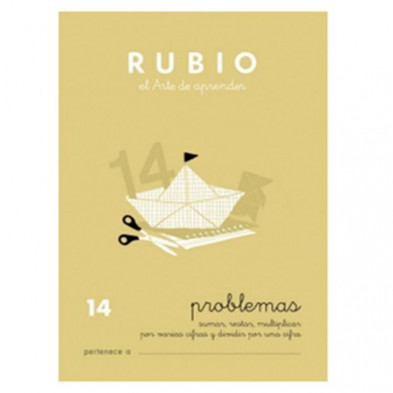 Cuaderno Rubio Problemas 14 A5