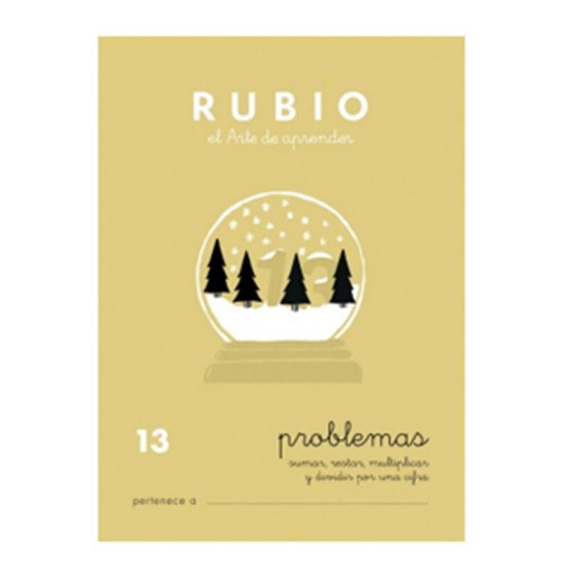 Cuaderno Rubio Problemas 13 A5