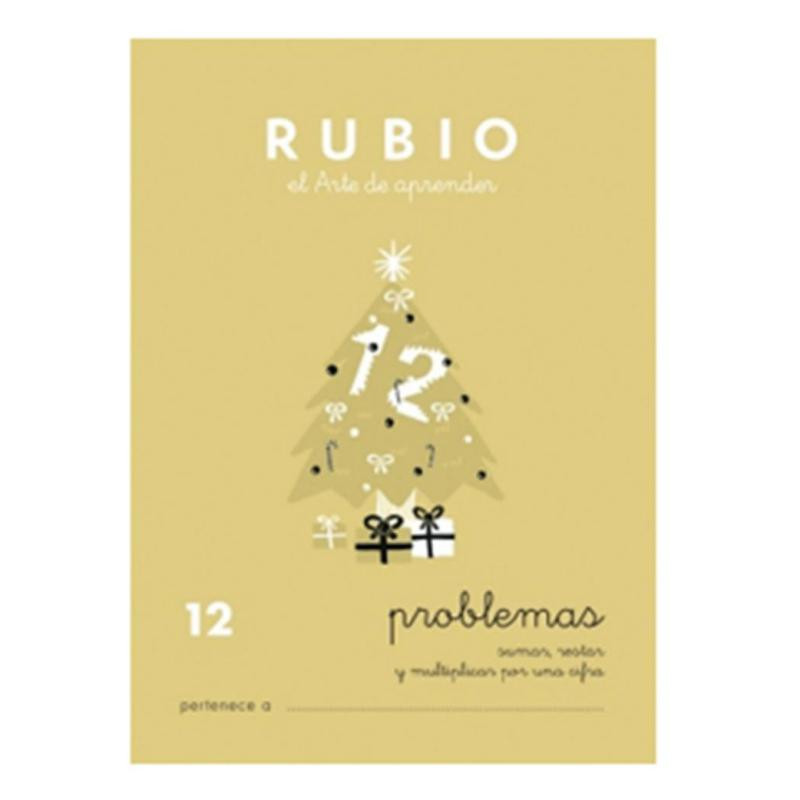 Cuaderno Rubio Problemas 12 A5