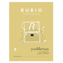 Cuaderno Rubio Problemas 8 A5