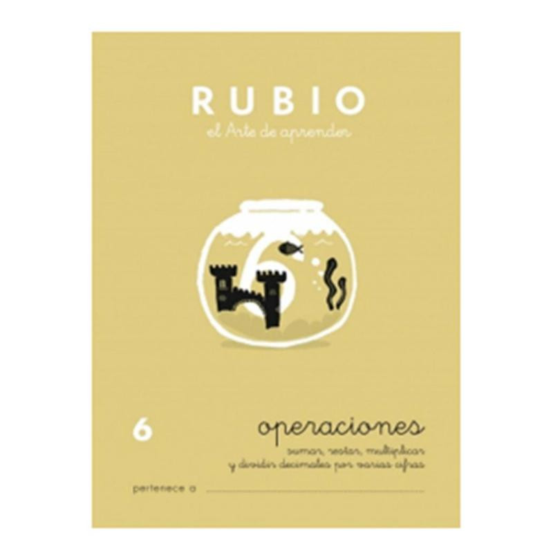 Cuaderno Rubio Problemas 6 A5