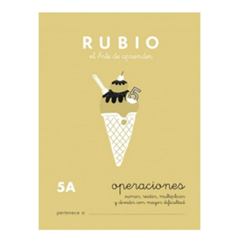 Cuaderno Rubio Problemas 5-A A5