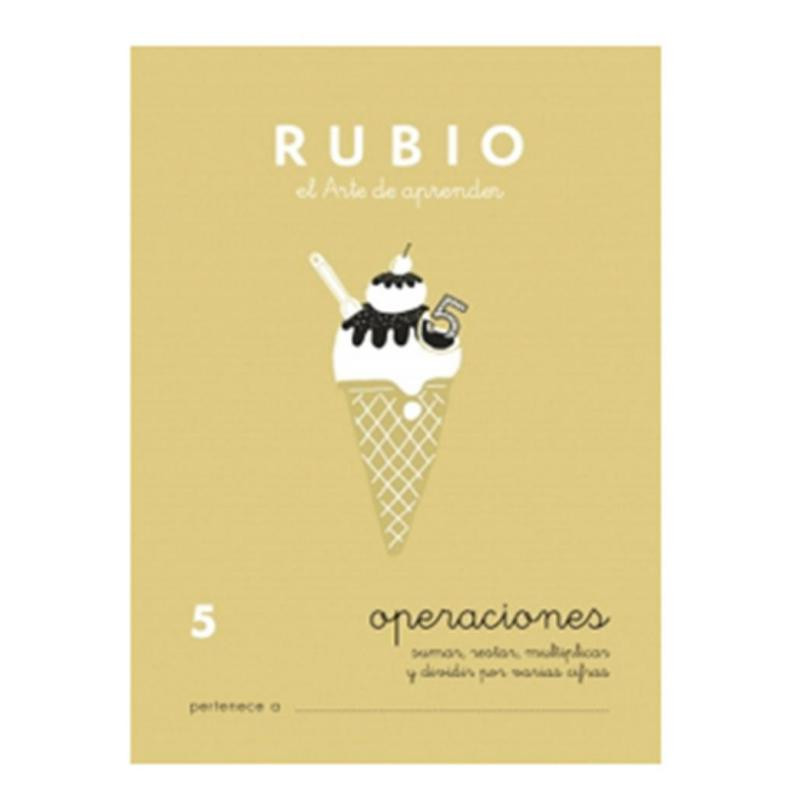 Cuaderno Rubio Problemas 5 A5