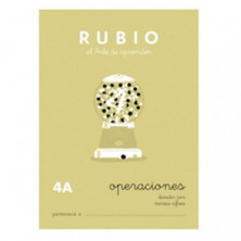 Cuaderno Rubio Problemas 4-A A5