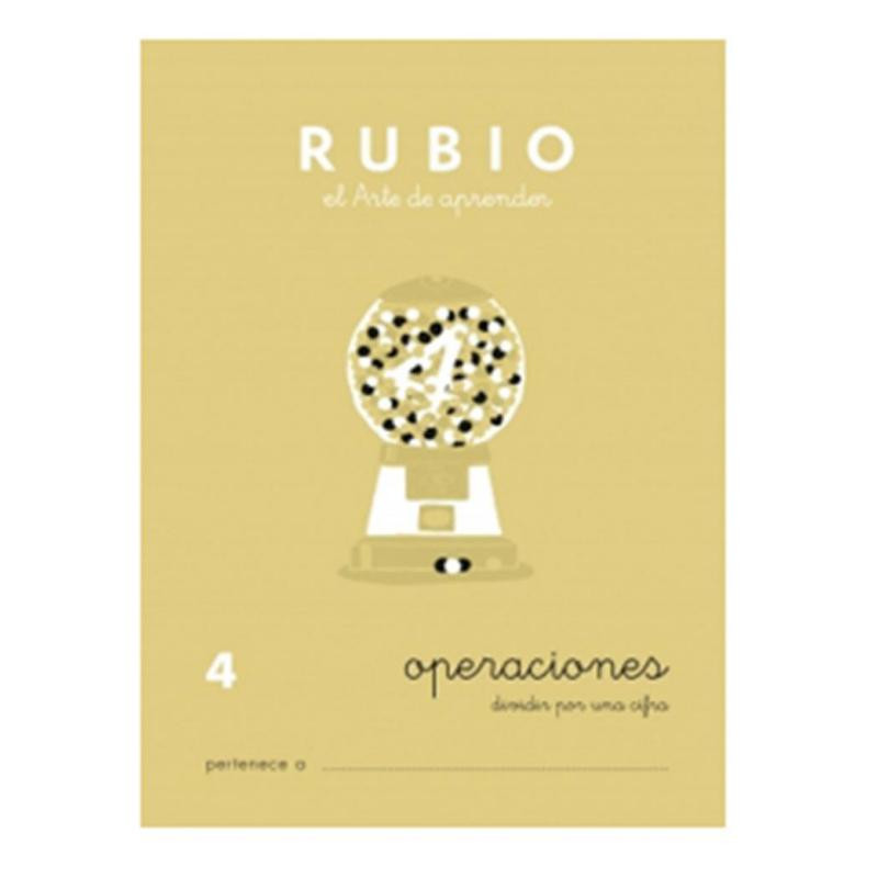 Cuaderno Rubio Problemas 4 A5