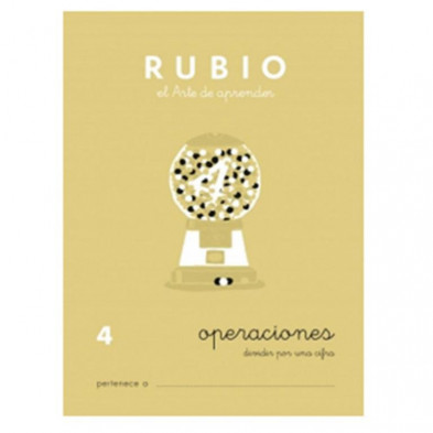 Cuaderno Rubio Problemas 4 A5