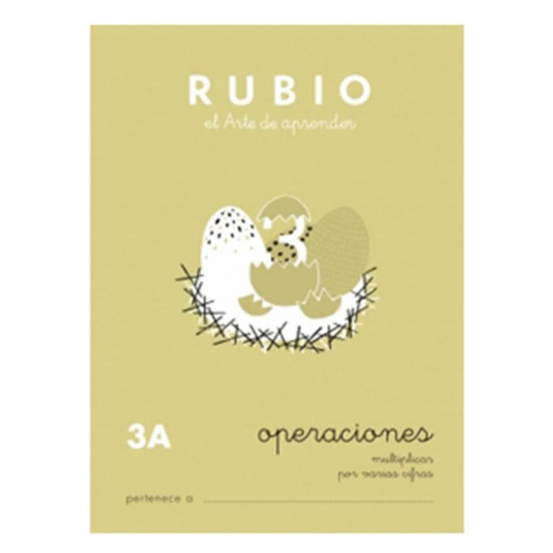 Cuaderno Rubio Problemas 3-A A5