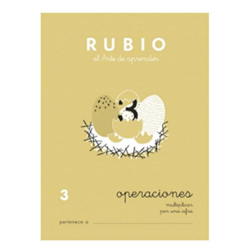 Cuaderno Rubio Problemas 3 A5