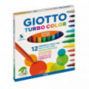 Rotuladores Giotto Turbo Color 12 Colores