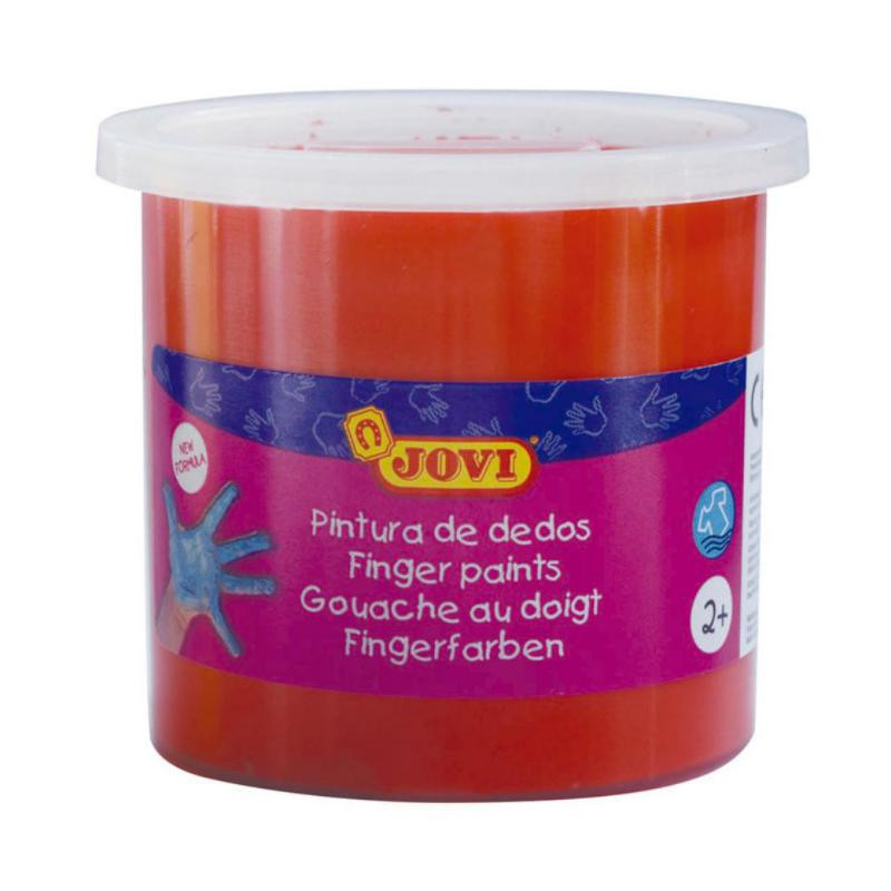 Pintura Dedos Jovi 125ml. Rojo