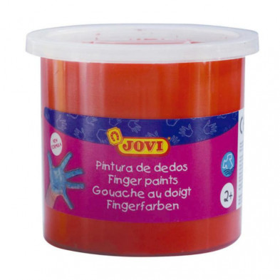 Pintura Dedos Jovi 125ml. Rojo