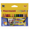 Ceras PlÃ¡sticas Bic Plastidecor Kids 12 Colores