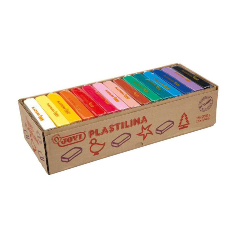 Plastilina Jovi 350g. Colores Surtidos