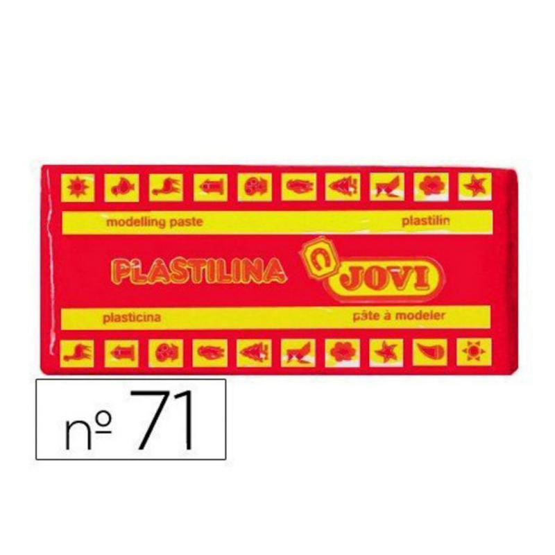 Plastilina Jovi 150g. Rojo