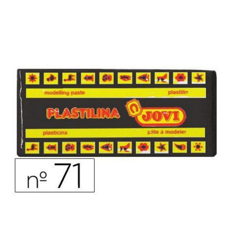 Plastilina Jovi 150g. Negro