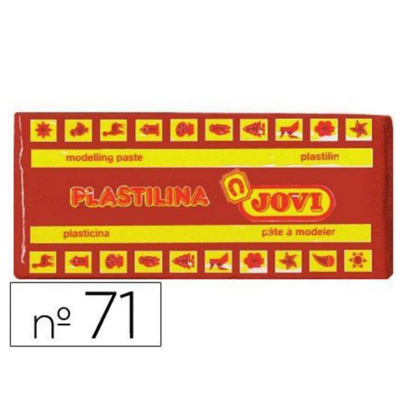 Plastilina Jovi 150g. MarrÃ³n