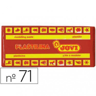 Plastilina Jovi 150g. MarrÃ³n