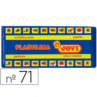 Plastilina Jovi 150g. Azul Oscuro