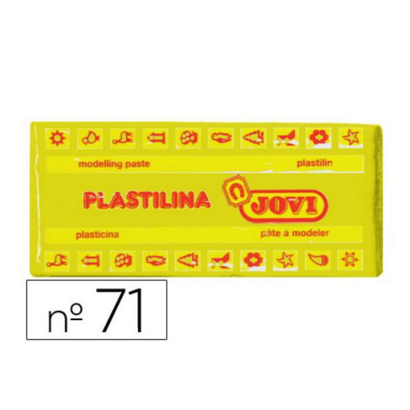 Plastilina Jovi 150g. Amarillo Claro