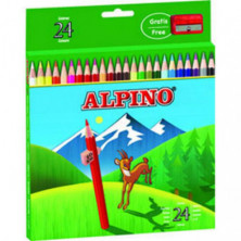 LÃ¡pices de Colores Alpino 24 Colores