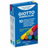 Tizas de Colores Giotto Robercolor Caja 10 unidades