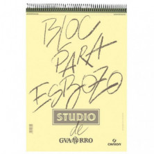 Bloc de Dibujo Canson Guarro Esbozo A3 Espiral 100 Hojas 90g.