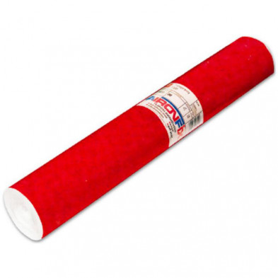 Forro PlÃ¡stico Adhesivo Aironfix Terciopelo 0,45 x 10 m. Rojo