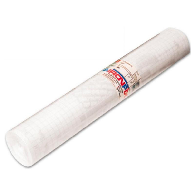 Forro PlÃ¡stico Adhesivo Aironfix Brillo 0,45 x 20 m. Blanco