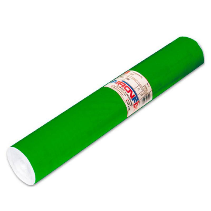 Forro PlÃ¡stico Adhesivo Aironfix Brillo 0,45 x 20 m. Verde